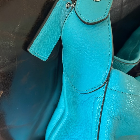 Coach Pebbled Leather Hobo Bag like New - Picture 8 of 10